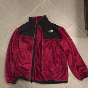 The North Face fleece jacket (girls large)